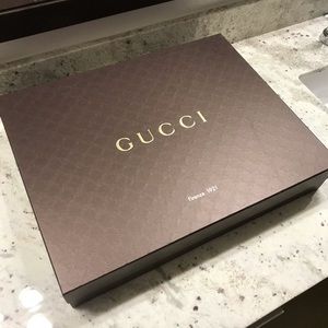 New Gucci Throw Brown & Light Tan